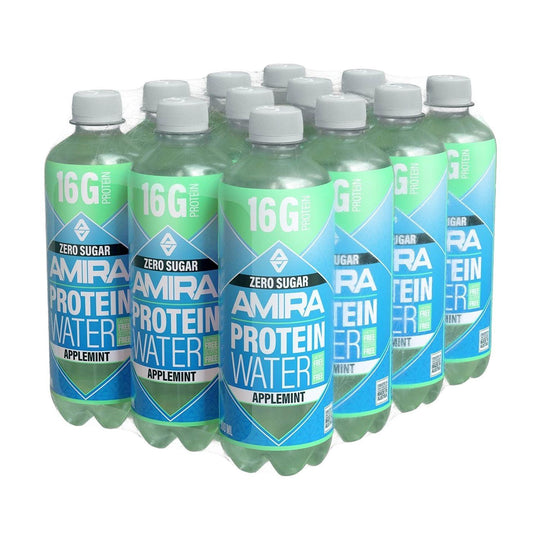 AMIRA Protein Water - Applemint | 500ml - 12 x 500ml - fitgrade.ch