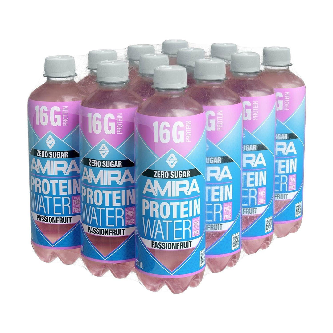 AMIRA Protein Water - Passionfruit | 500ml - 12 x 500ml - fitgrade.ch