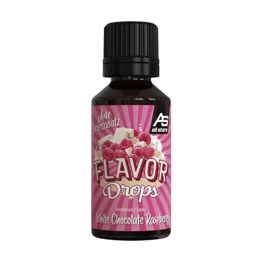 All Stars Flavor Drops | 330ml - White Chocolate Raspberry - fitgrade.ch