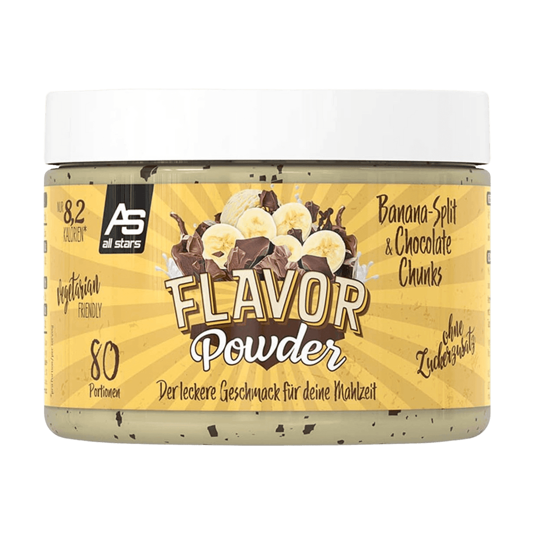 All Stars Flavor Powder | 240g - Banana-Split & Chocolate Chunks - fitgrade.ch