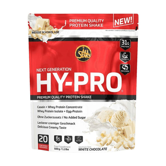 All Stars Hy-Pro 85 | 500g - White Chocolate - fitgrade.ch