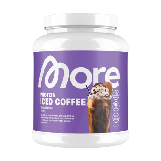 More Nutrition Protein Iced Coffee 500g - A delicious, high-protein coffee drink perfect for post-workout recovery