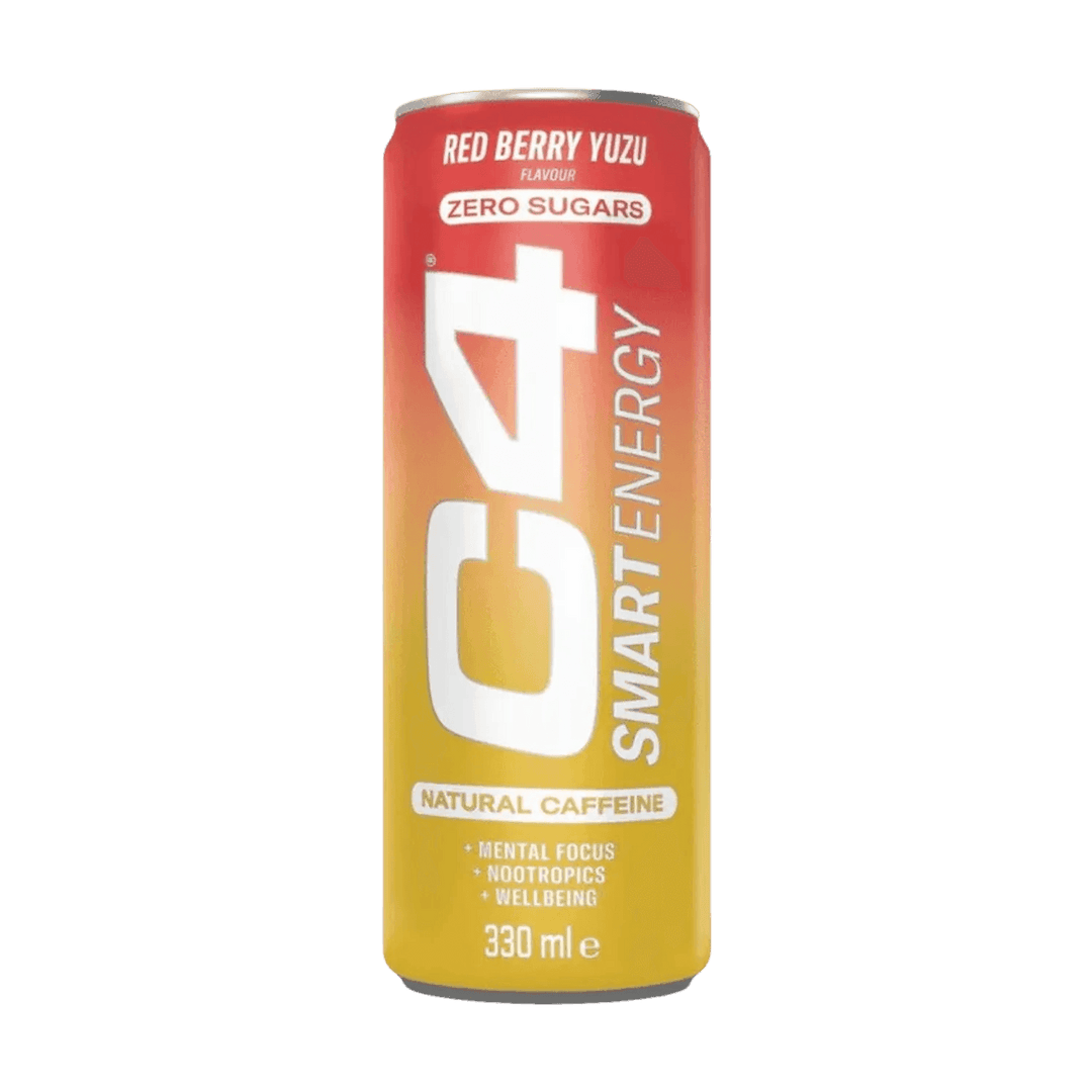 Cellucor C4 Smart Energy Drink - Red Berry Yuzu | 330ml - 330ml - fitgrade.ch