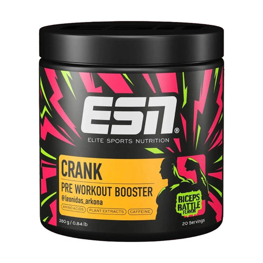 ESN CRANK (Workout Booster) | 380g - Biceps Battle - fitgrade.ch