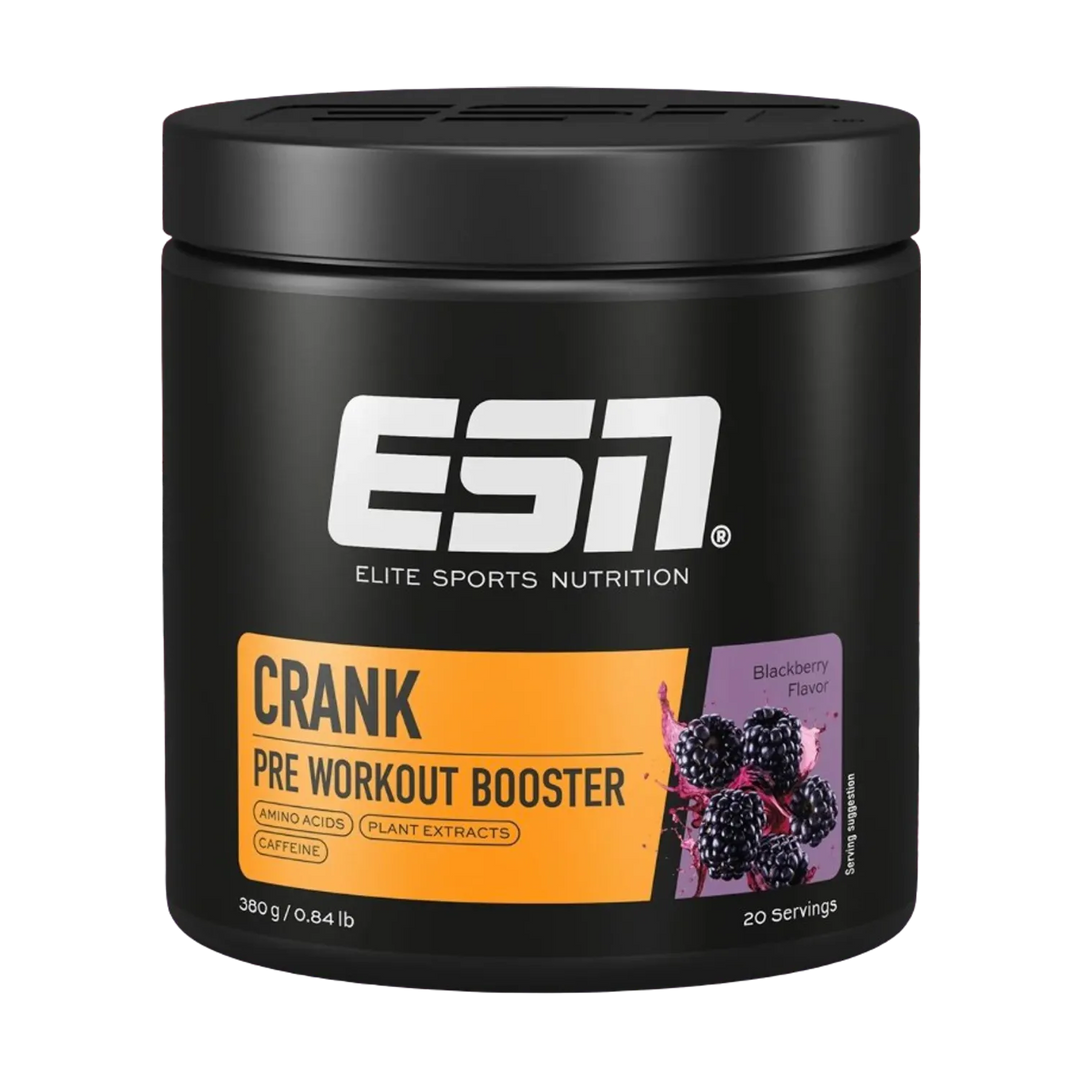  ESN CRANK powder formula for pre-workout energy and focus 