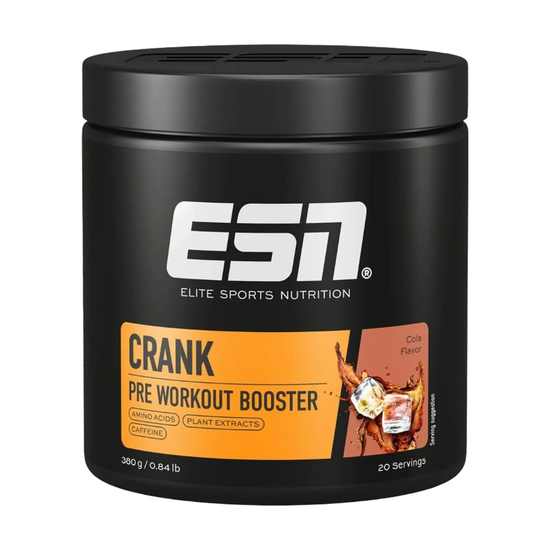  ESN CRANK supplement to boost workout intensity and endurance 