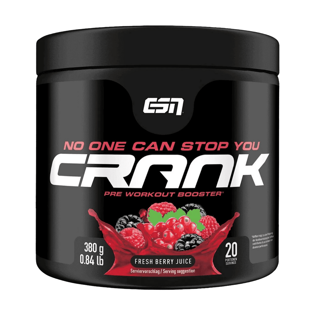 ESN CRANK (Workout Booster) | 380g - Fresh Berry Juice - fitgrade.ch