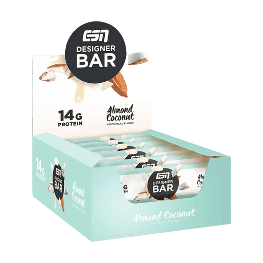 ESN Designer Bar | 45g - 12 x 45g / Almond Coconut (MHD 18.07.2024) - fitgrade.ch