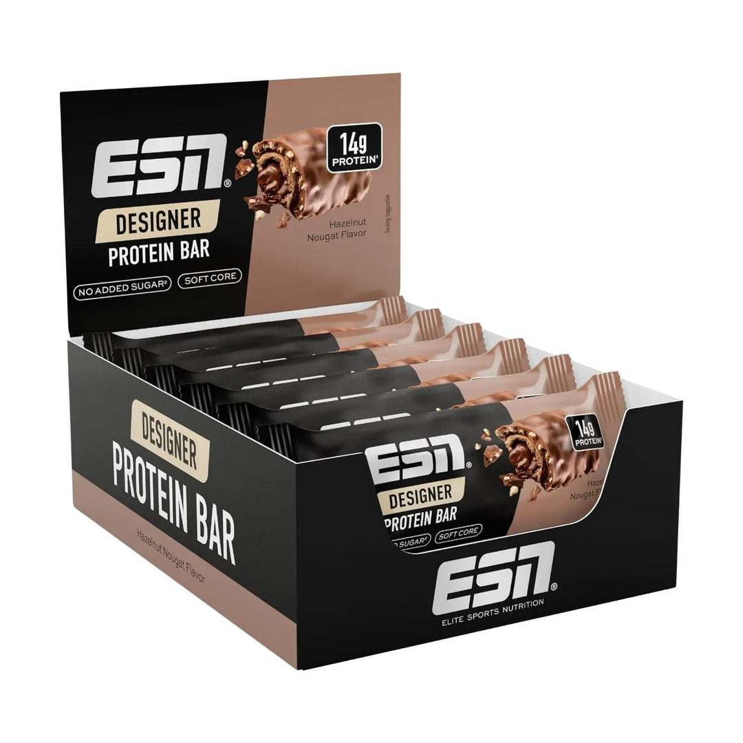 ESN Designer Bar | 45g - 12 x 45g / Hazelnut & Nougat - fitgrade.ch