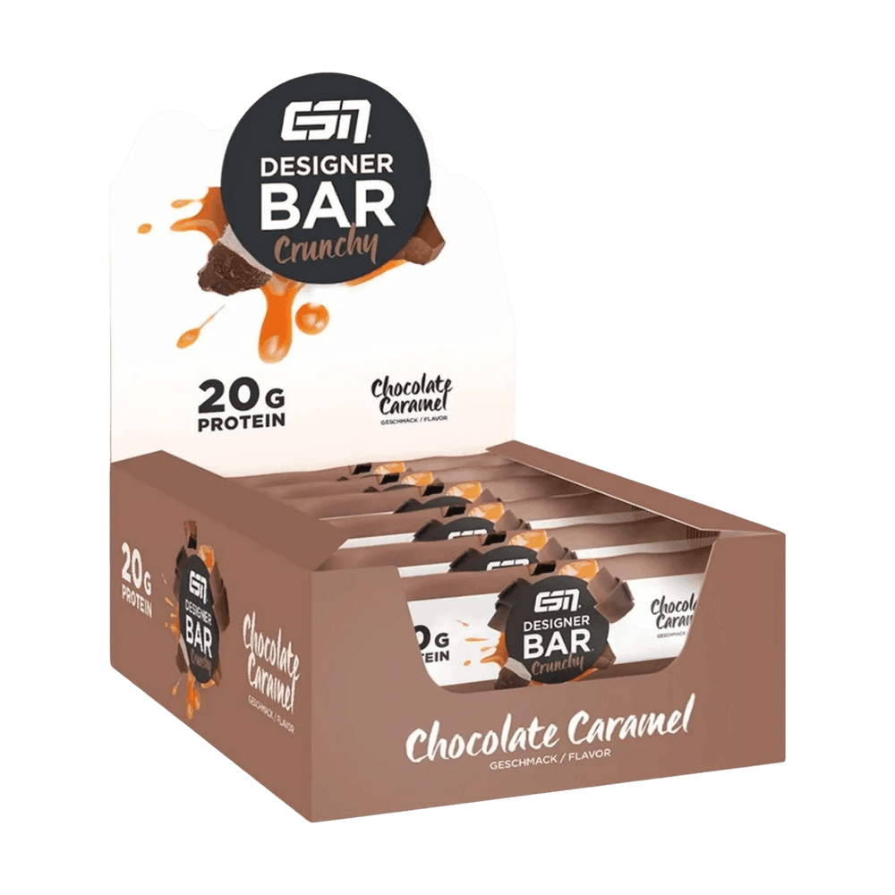 ESN Designer Bar Crunchy - 12 x 60g / Chocolate Caramel - fitgrade.ch