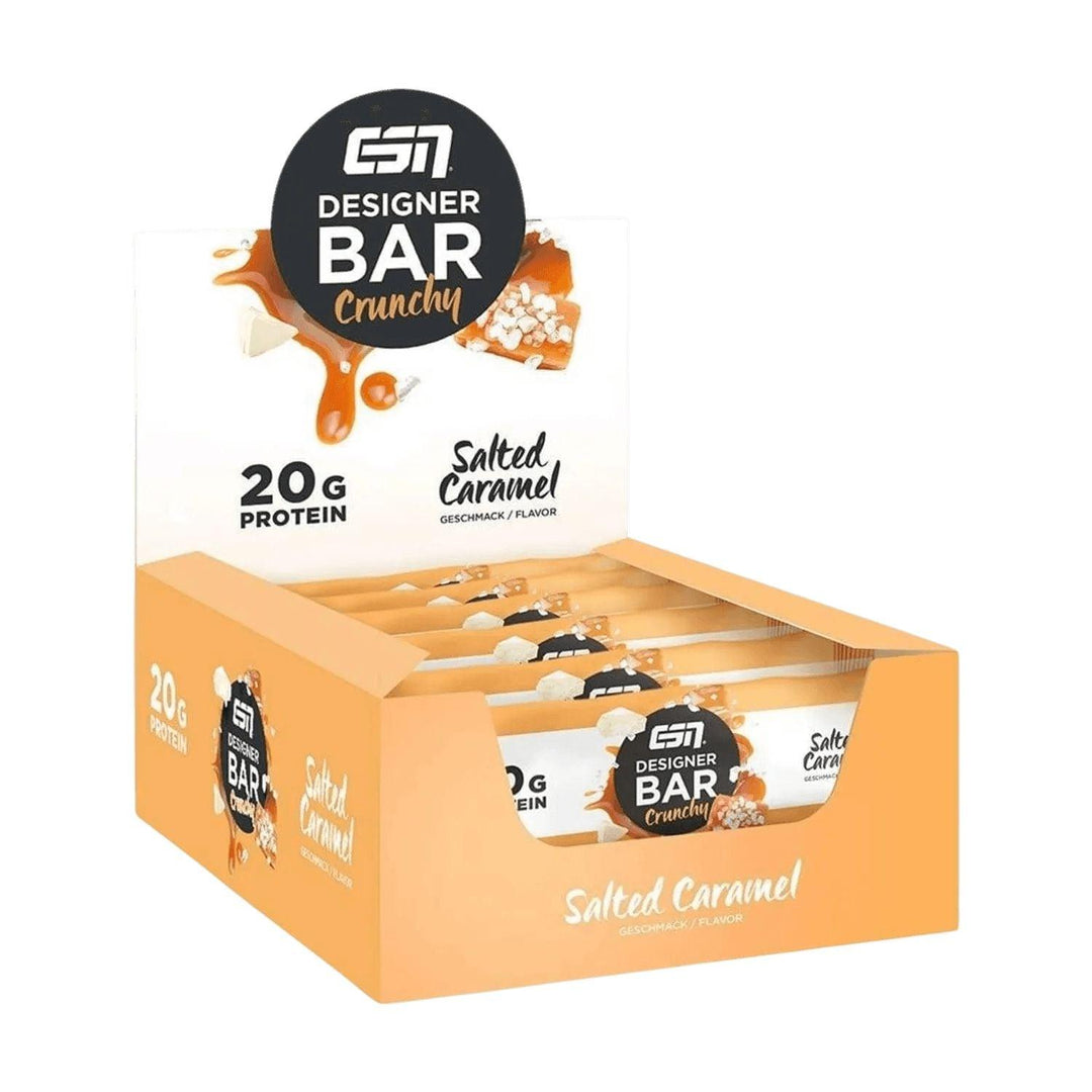 ESN Designer Bar Crunchy | 60g - 12 x 60g / Salted Caramel - fitgrade.ch