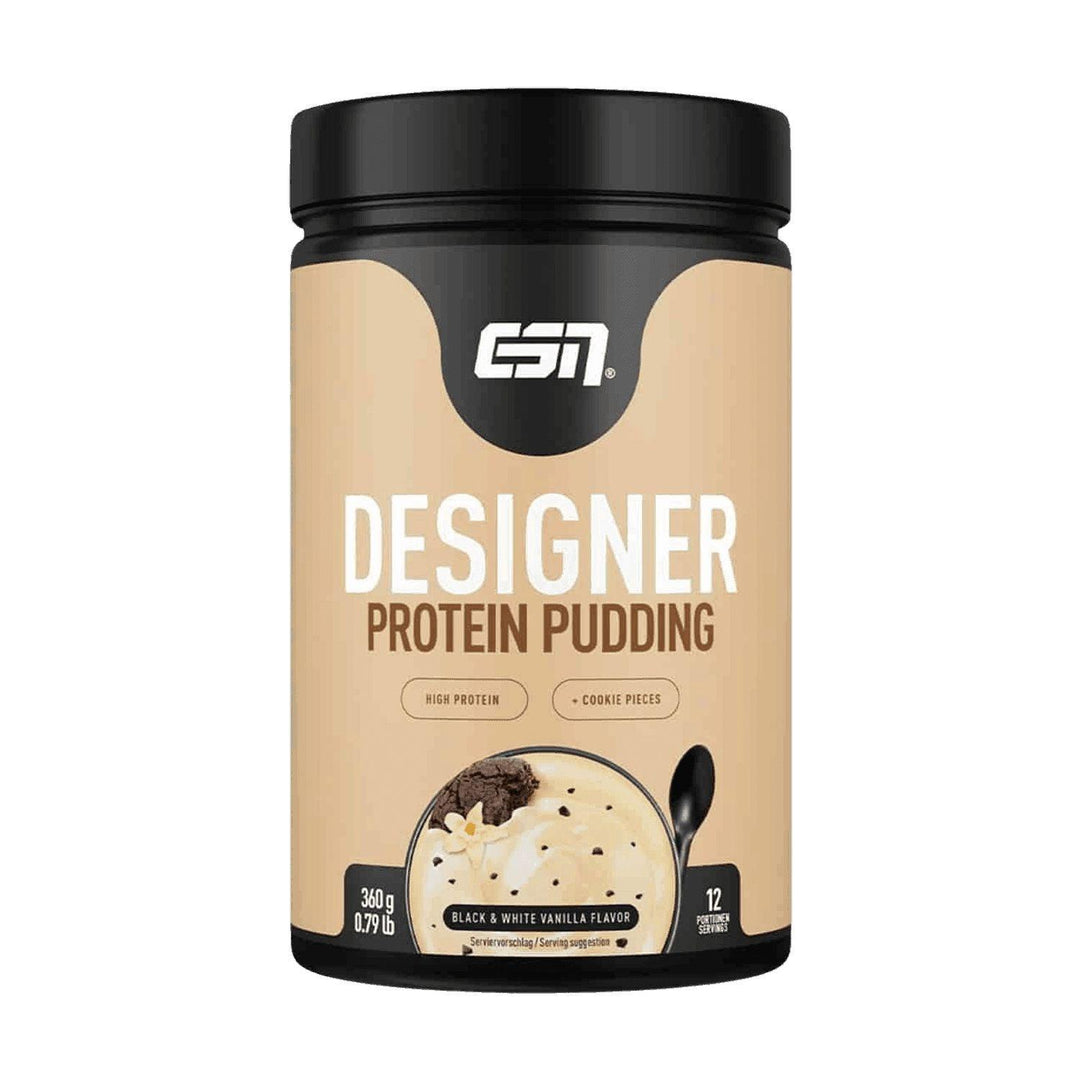 ESN Designer High Protein Pudding | 360g - Black & White Vanilla - fitgrade.ch