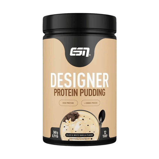 ESN Designer High Protein Pudding | 360g - Black & White Vanilla - fitgrade.ch