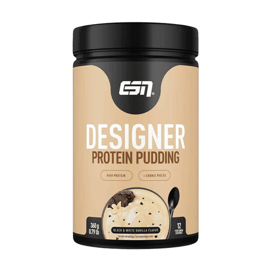 ESN Designer High Protein Pudding | 360g - Black & White Vanilla - fitgrade.ch