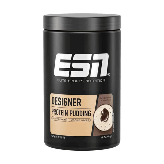 ESN Designer High Protein Pudding | 360g - Dark Cookies & Cream - fitgrade.ch