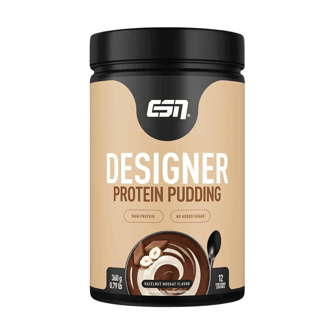 ESN Designer High Protein Pudding | 360g - Hazelnut Nougat - fitgrade.ch