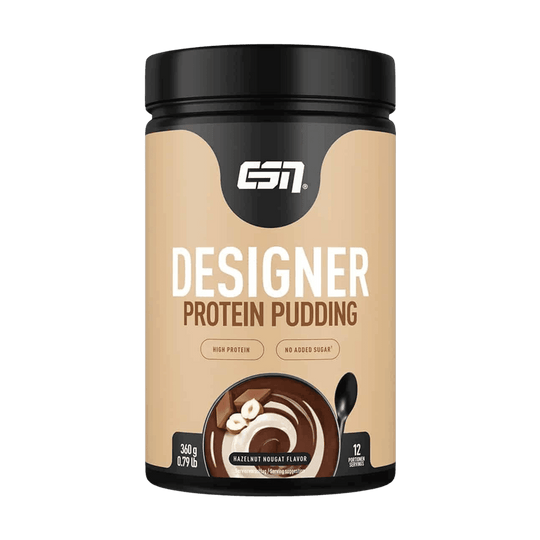 ESN Designer High Protein Pudding | 360g - Hazelnut Nougat - fitgrade.ch