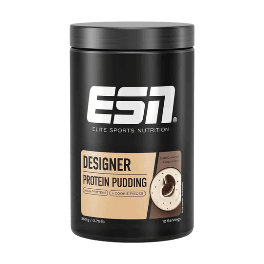 ESN Designer Protein Pudding | 380g - Dark Cookies & Cream - fitgrade.ch