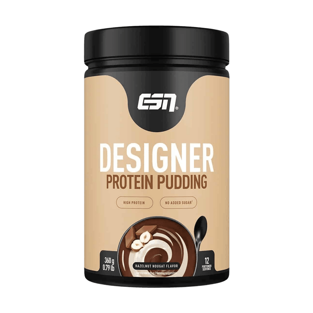 ESN Designer Protein Pudding | 380g - Hazelnut Nougat - fitgrade.ch