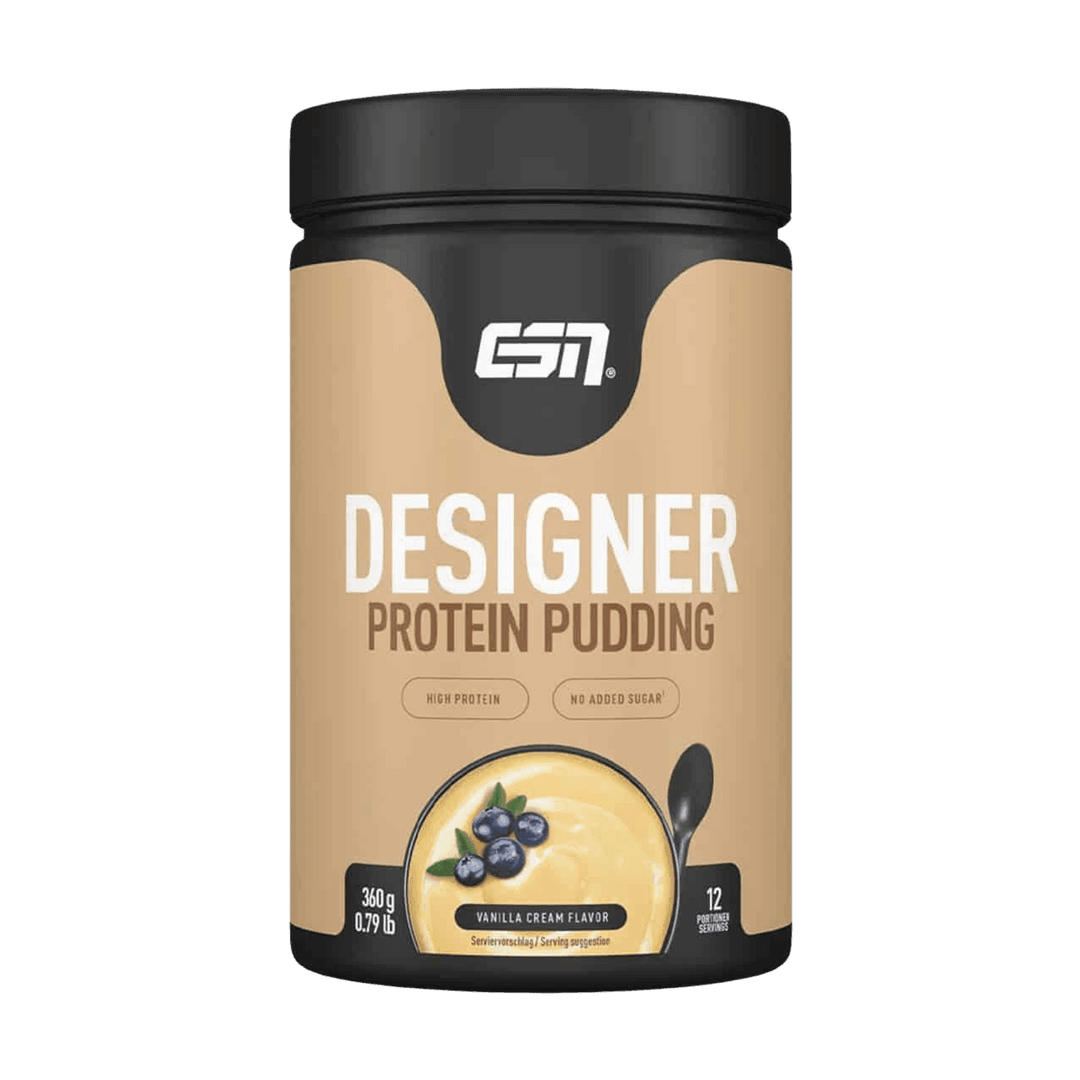 ESN Designer Protein Pudding | 380g - Vanilla Cream - fitgrade.ch
