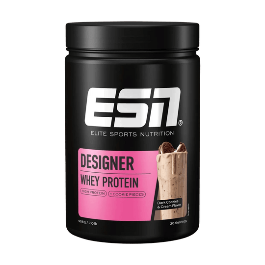 ESN Designer Whey Protein | 908g - Dark Cookies & Cream - fitgrade.ch