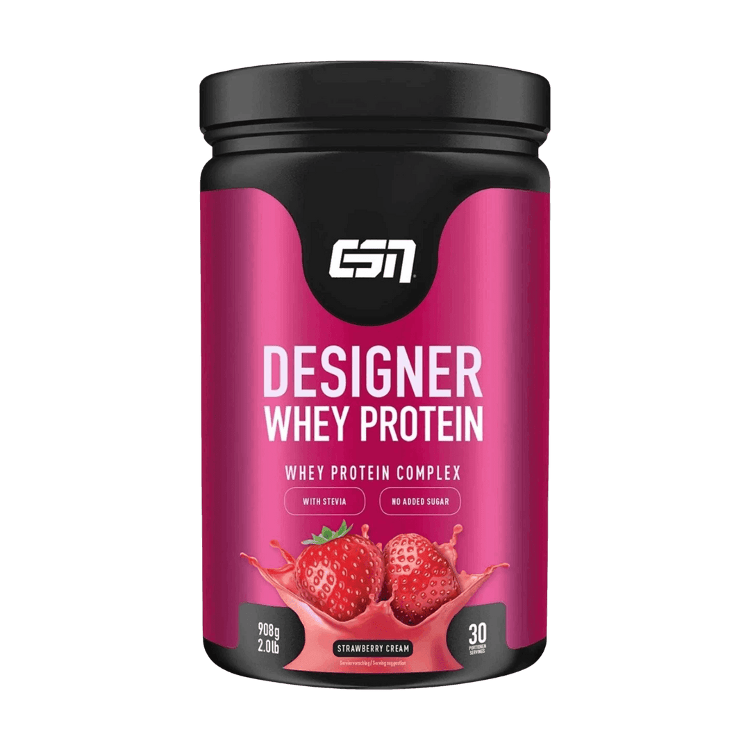 ESN Designer Whey Protein | 908g - Strawberry Cream - fitgrade.ch