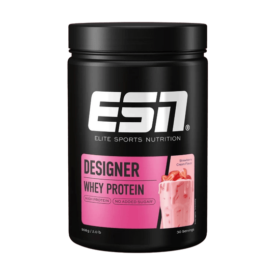 ESN Designer Whey Protein | 908g - Strawberry Cream - fitgrade.ch