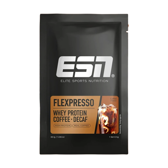 ESN FLEXPRESSO Protein Coffee 30g SAMPLE - A delicious and convenient blend of protein and coffee for on-the-go energy and nutrition