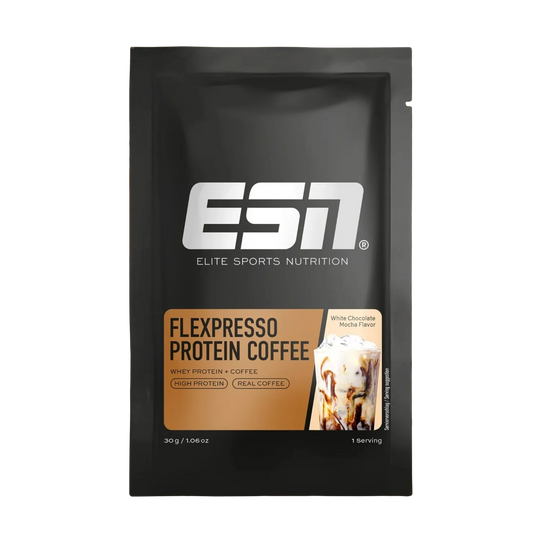 ESN FLEXPRESSO Protein Coffee 30g SAMPLE - Delicious and energizing coffee with 30g of protein