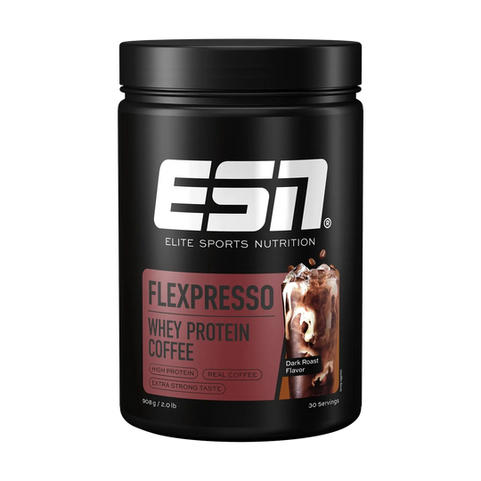 ESN FLEXPRESSO Protein Coffee is a convenient and delicious 908g product