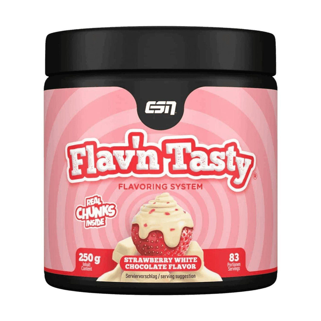 ESN Flavn' Tasty | 250g Strawberry White-Chocolate - fitgrade.ch