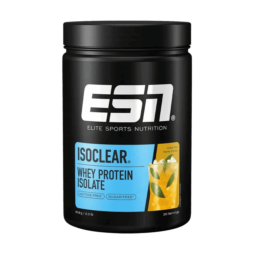 ESN ISOCLEAR Whey Isolate | 908g - Green Tea Honey - fitgrade.ch