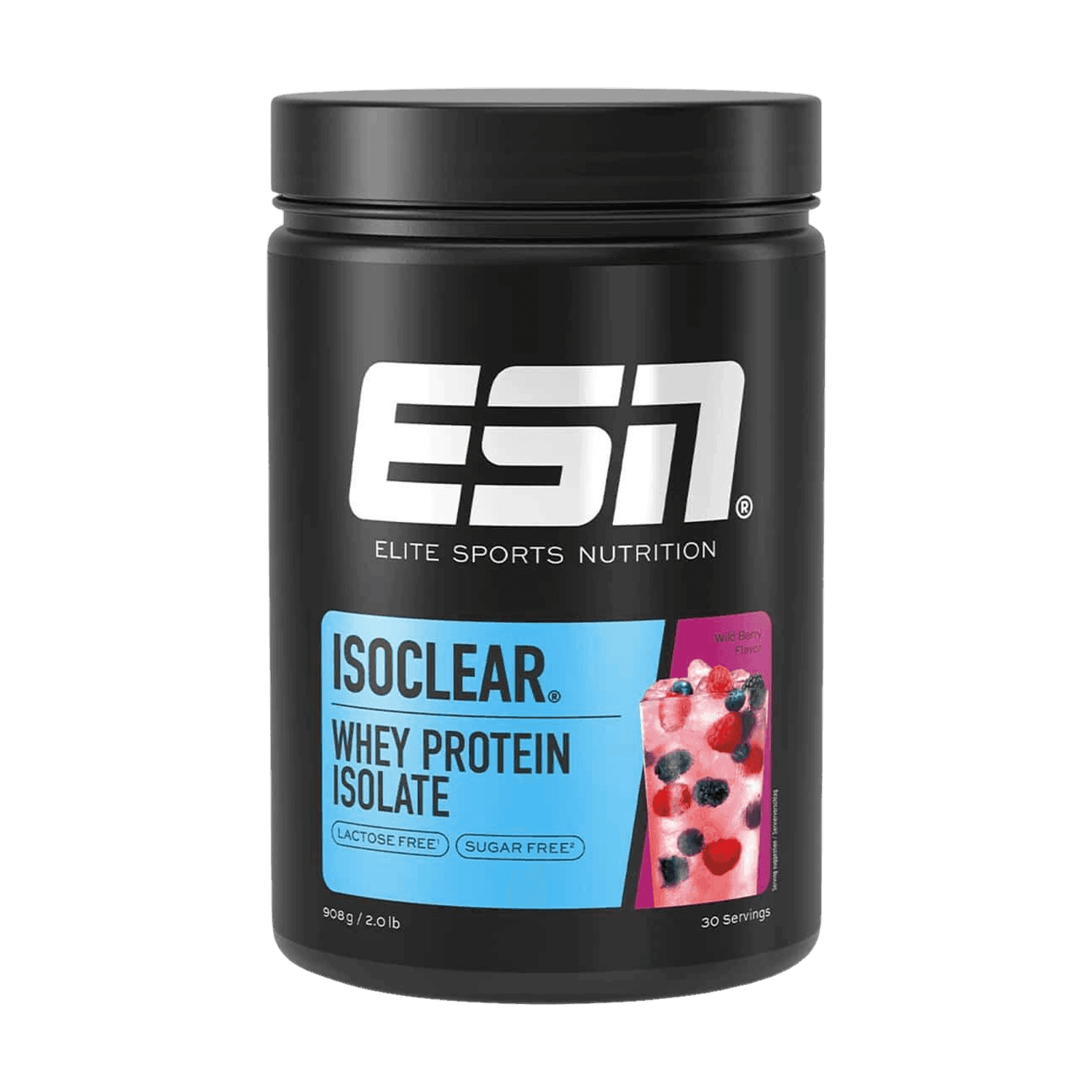 ESN ISOCLEAR Whey Isolate | 908g - Wild Berry - fitgrade.ch
