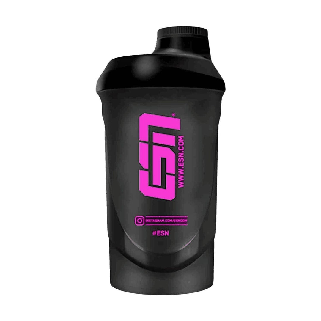 ESN Shaker | 600ml - Schwarz-Pink - fitgrade.ch