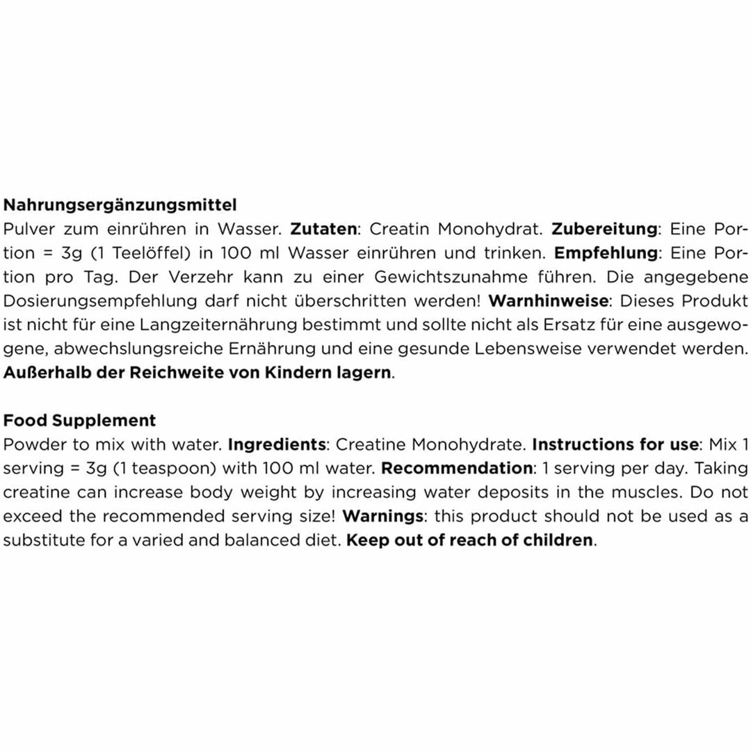 ESN Ultrapure Creatine Monohydrate | 500g - Default Title - fitgrade.ch