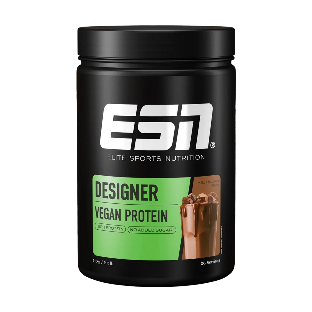 ESN Vegan Designer Protein 910g, a plant-based protein powder for a healthy lifestyle