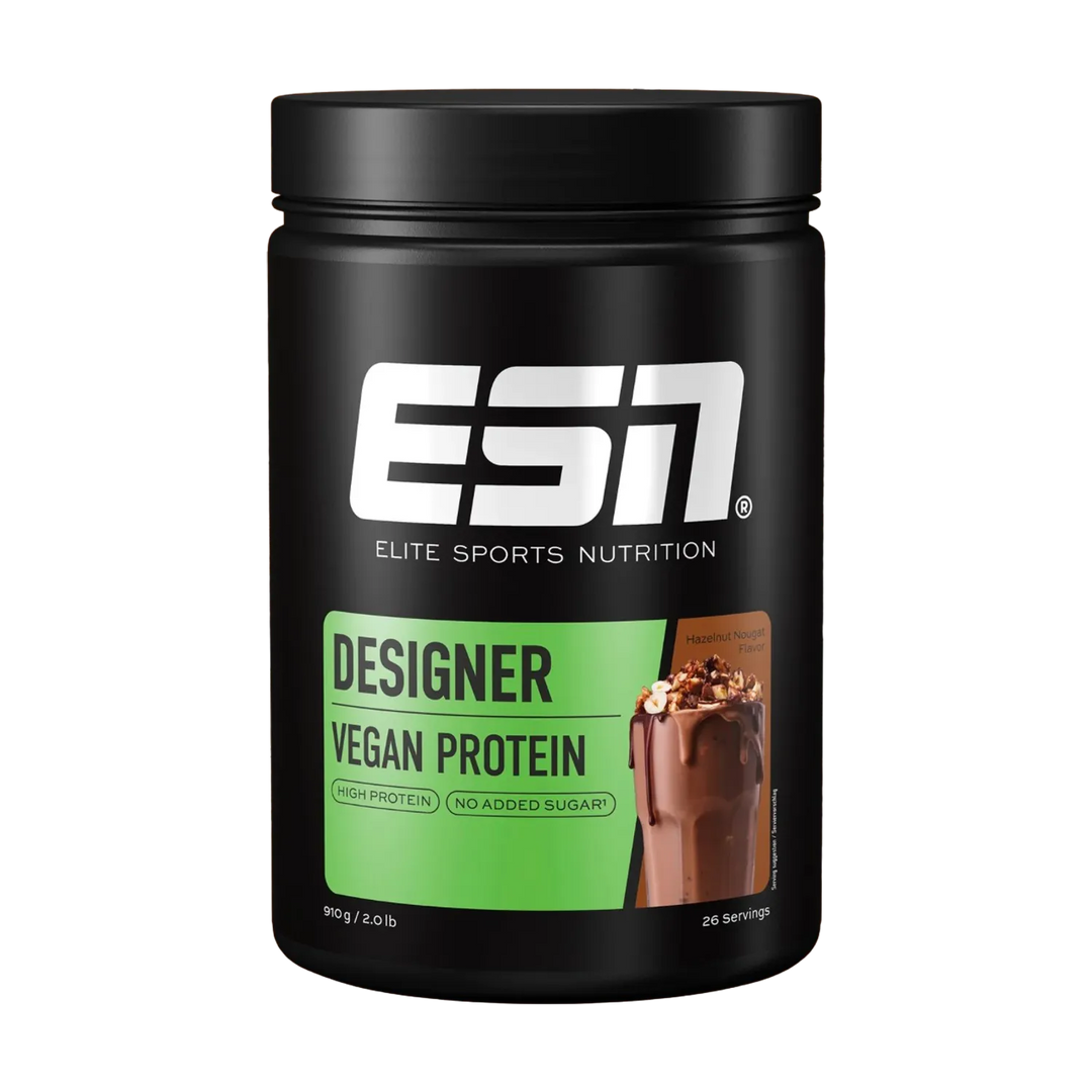 ESN Vegan Designer Protein 910g: A high-quality plant-based protein powder perfect for vegan athletes and fitness enthusiasts looking to support muscle growth and recovery