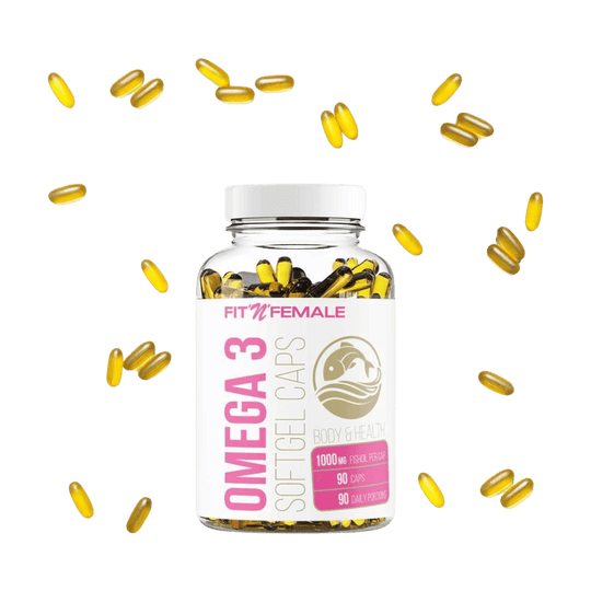 FIT'N'FEMALE Omega 3 | 90 Caps - Default Title - fitgrade.ch