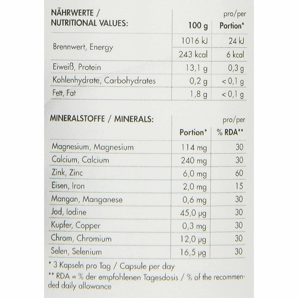 FREY Nutrition Mineral Complex | 120 Caps - Default Title - fitgrade.ch