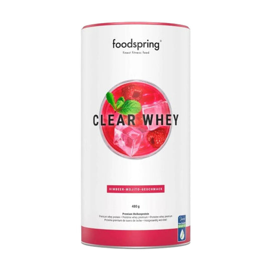 Foodspring Clear Whey | 480g - Raspberry Mojito - fitgrade.ch