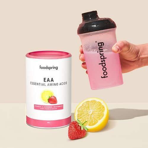Foodspring EAA Powder | 420g - Pomegranate & Orange - fitgrade.ch