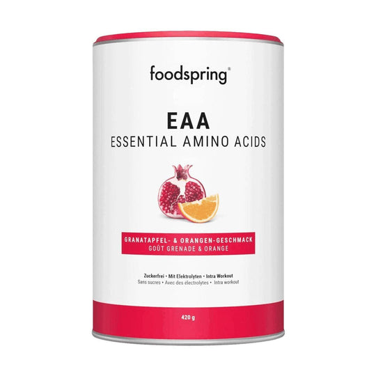 Foodspring EAA Powder | 420g - Pomegranate & Orange - fitgrade.ch