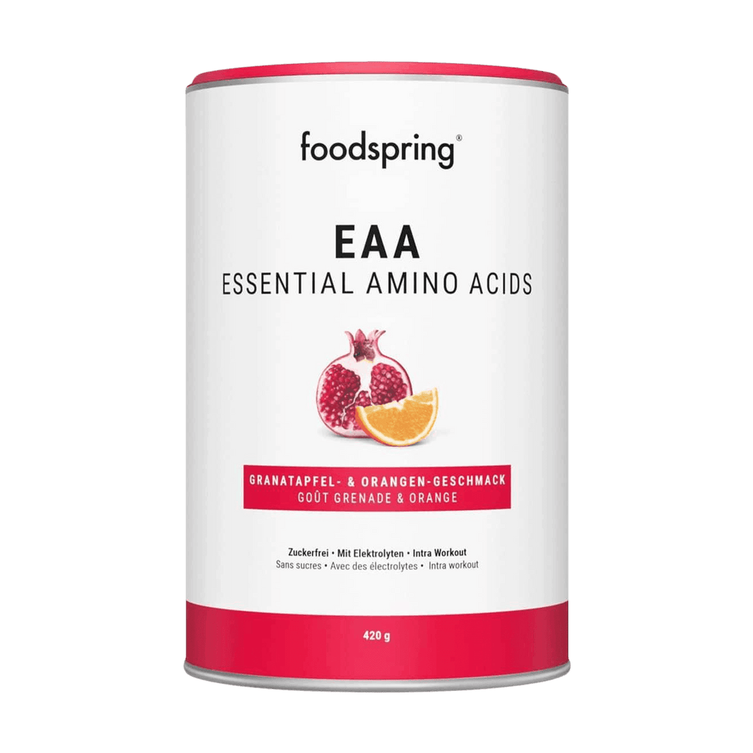 Foodspring EAA Powder | 420g - Pomegranate & Orange - fitgrade.ch