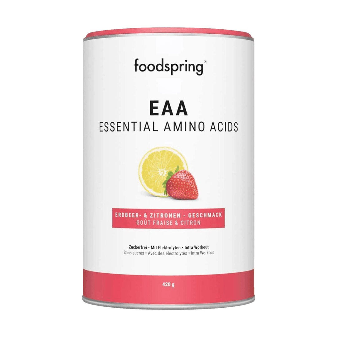 Foodspring EAA Powder | 420g - Strawberry & Lemon - fitgrade.ch