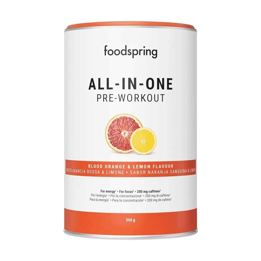 Foodspring Pre-Workout All-in-One | 350g - Blood Orange Lemon - fitgrade.ch