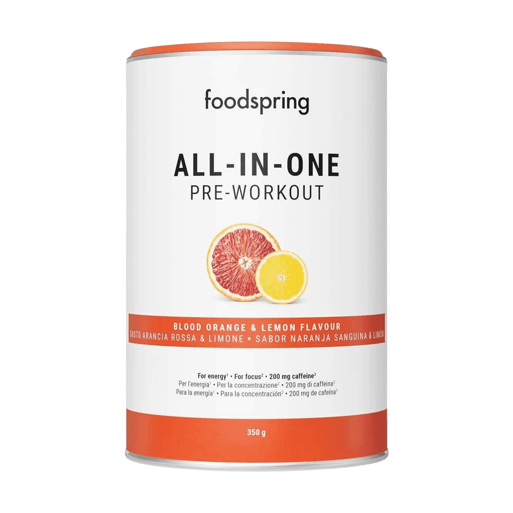 Foodspring Pre-Workout All-in-One | 350g - Blood Orange Lemon - fitgrade.ch