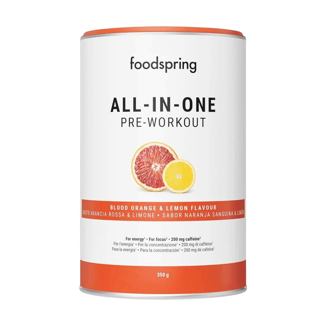 Foodspring Pre-Workout All-in-One | 350g - Blood Orange Lemon - fitgrade.ch