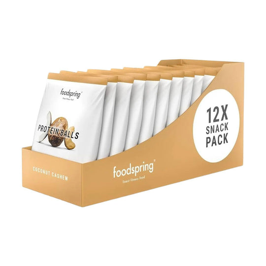 Foodspring Protein Balls | 40g - 12x40g / Coconut Cashew - fitgrade.ch