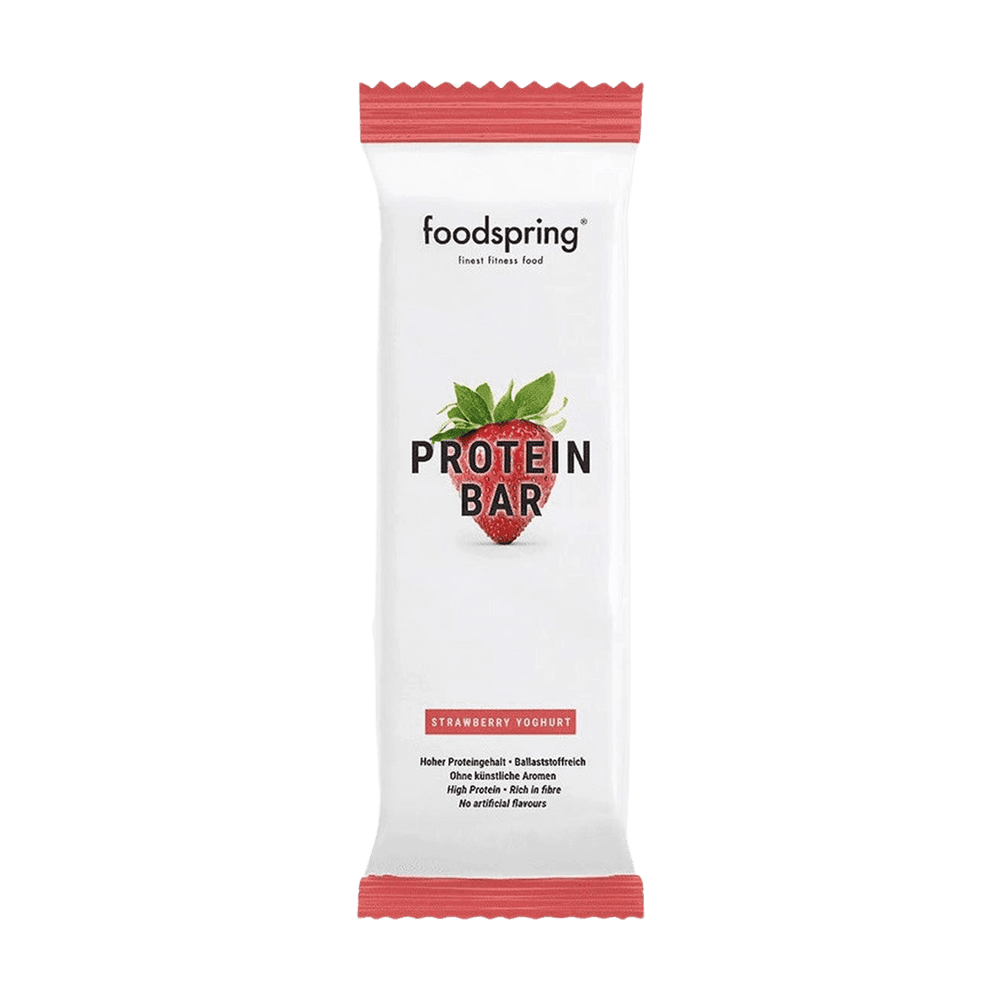 Foodspring Protein Bar | 60g - 60g / Strawberry Yoghurt - fitgrade.ch