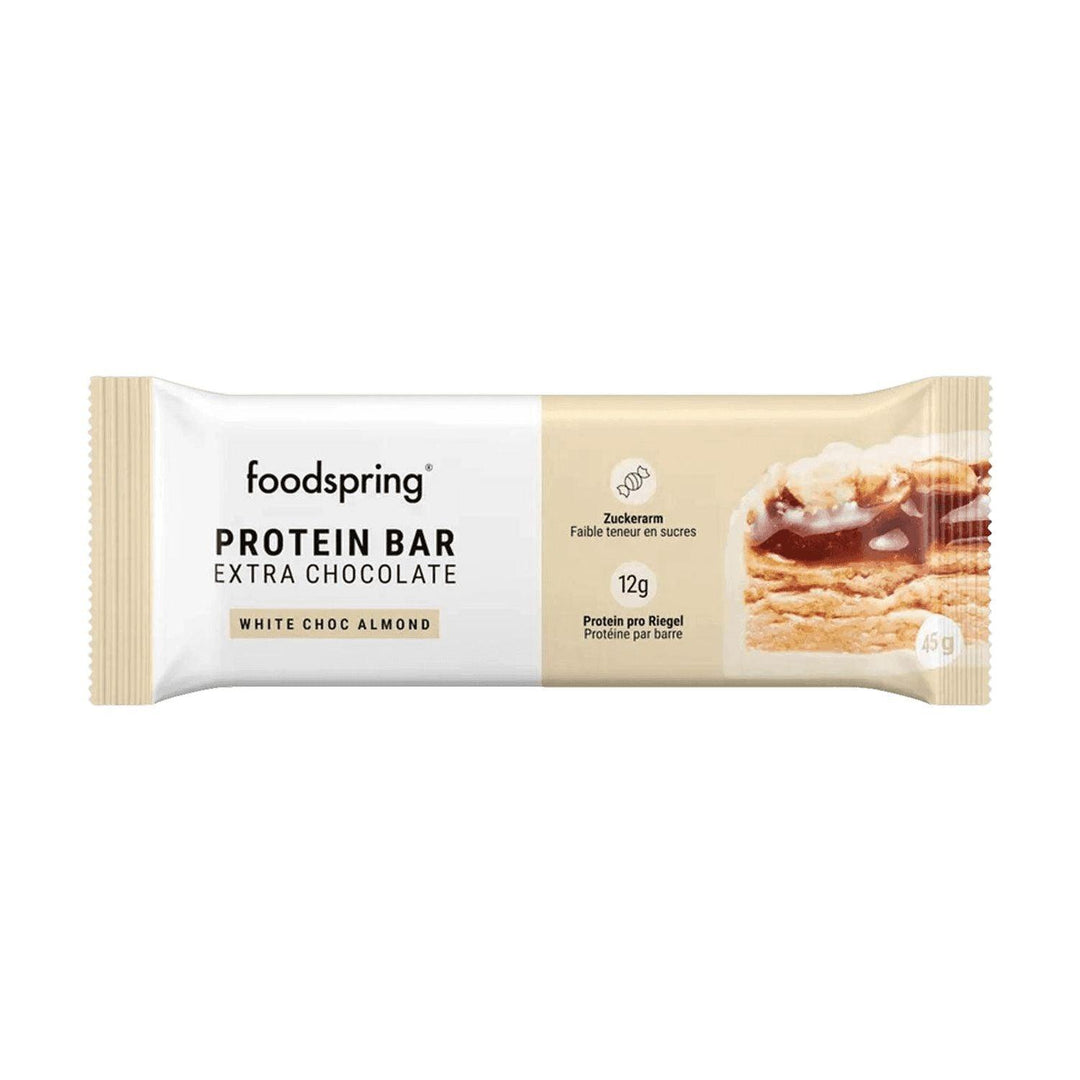 Foodspring Protein Bar Extra Chocolate | 45g - 45g / Crunchy Peanut - fitgrade.ch